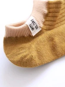 10 pares calcetines tobilleros de canalé - Multicolor - Ver 4