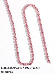 1卷水鑽裝飾裝飾用品鏈條 - 彩色 - 查看 2