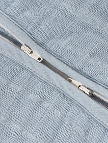 1入組男嬰素色睡袋 - 霧霾藍 - 查看 3