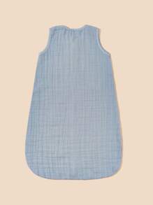 1入組男嬰素色睡袋 - 霧霾藍 - 查看 4