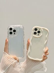 Funda de teléfono estructurada de 2 piezas compatible con iPhone 15/15Pro/15Plus/15Promax - Multicolor - Ver 2