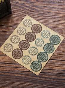 22pcs Vintage Envelope & Letter Paper & Sticker Set - Multicolor - View 3