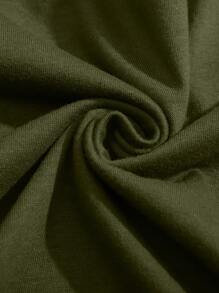 INAWLY Camiseta con estampado de árbol, blusas gráficas para mujeres - Verde militar - Ver 5