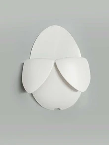 1pc Wall Mounted Adhesive Phone Charger Stand - White - View 3