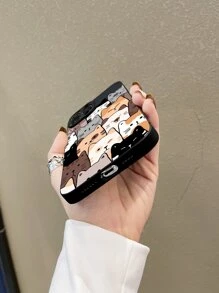 WeiMi Cartoon Cat Pattern Phone Case - Multicolor - View 2