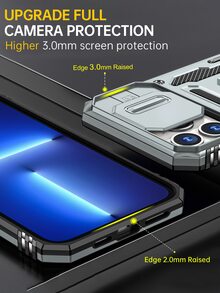 Vỏ điện thoại từ tính có giá đỡ nhẫn - Màu Xám nhạt - Xem 7