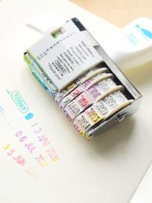 1 cái bánh xe cuộn - trắng - Xem 1