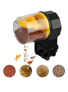 Bộ nạp cá tự động 1pc với bộ hẹn giờ có thể điều chỉnh - Nhiều màu - Xem 6