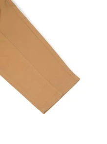 Manfinity Mode Men Solid Slant Pocket Pants - Brown - View 3