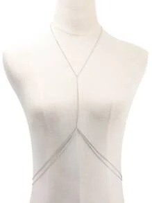 Cadena para cuerpo minimalista