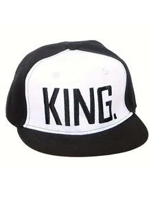 2入組男士字母圖案棒球帽 - 黑色 - 查看 4