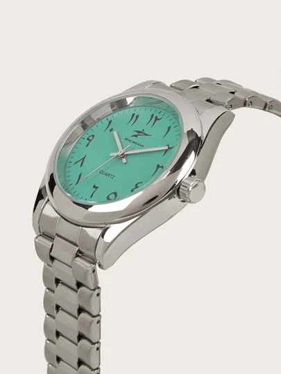 RICECGO 1 件男士经典石英表，适合日常佩戴、商务会议，可作为男士礼物或情人节礼物。