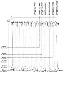 素色1片遮光窗簾 - 白色 - 查看 8