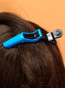 5 件装美发沙龙造型鳄鱼夹、发型师染发夹、家用染发分区夹 - 彩色 - 查看 5