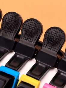 5 件装美发沙龙造型鳄鱼夹、发型师染发夹、家用染发分区夹 - 彩色 - 查看 6