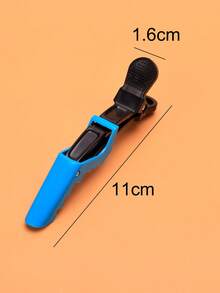 5 件装美发沙龙造型鳄鱼夹、发型师染发夹、家用染发分区夹 - 彩色 - 查看 7