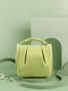 Bolsa de almacenamiento de color sólido para bolsa de maquillaje de viaje Cruise Essential