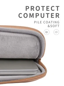 canvas artisan 1 túi đựng máy tính xách tay PU chống thấm nước họa tiết da báo - Nhiều màu - Xem 5