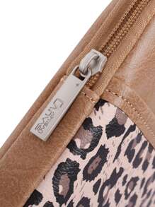 canvas artisan 1 túi đựng máy tính xách tay PU chống thấm nước họa tiết da báo - Nhiều màu - Xem 6