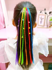 短角色扮演合成髮辮