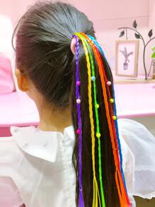 短角色扮演合成髮辮