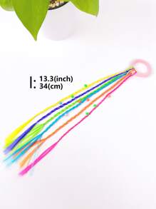 短角色扮演合成髮辮