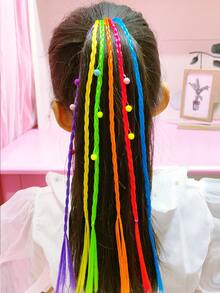 短角色扮演合成髮辮