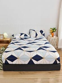 1 Họa Tiết Hình Học Trang Bị Tấm Hiện Đại Vải Trang Bị Tấm Đáy Cho Gia Đình - Nhiều màu - Xem 1