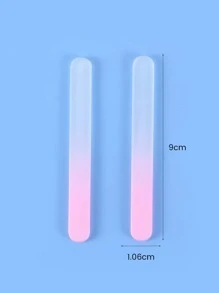 2入組漸層指甲銼 - 粉色 - 查看 3