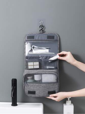 男士商務便攜式多層行李插入式收納袋化妝品組織袋女性手提化妝包防水掛繩旅行用品化妝品袋洗漱袋郵輪必備品化妝組織袋浴室洗漱袋旅行用品大學宿舍禮物裝飾用品韓國少女風防水男士洗漱袋沙灘包沙灘必備品沙灘水巾收納袋沙灘配件沙灘用品假日包假日必備商品夏季假期旅程必備