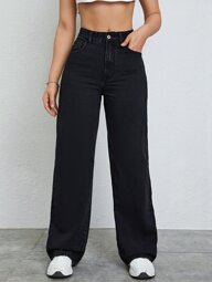 Jeanoix High Waist Straight Leg Jeans