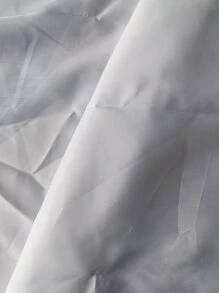 1 Stück Duschvorhang mit Katze & Hai Muster, - Aprikosenfarben - Übersicht 4