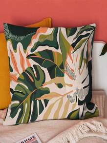 1 Họa Tiết Lá Đệm Mà Không Cần Chất Độn, Hiện Đại Flannelette Trang Trí Ném Gối Cho Gia Đình - Nhiều màu - Xem 1