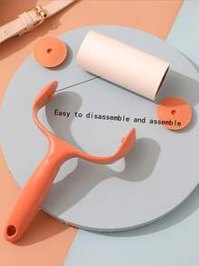 1pc PP Lint Roller, Modern Lint Remover For Clothes - Green - View 3