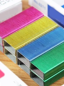 800pcs Mixed Color Staple Back To School,Back To School,School Supplies