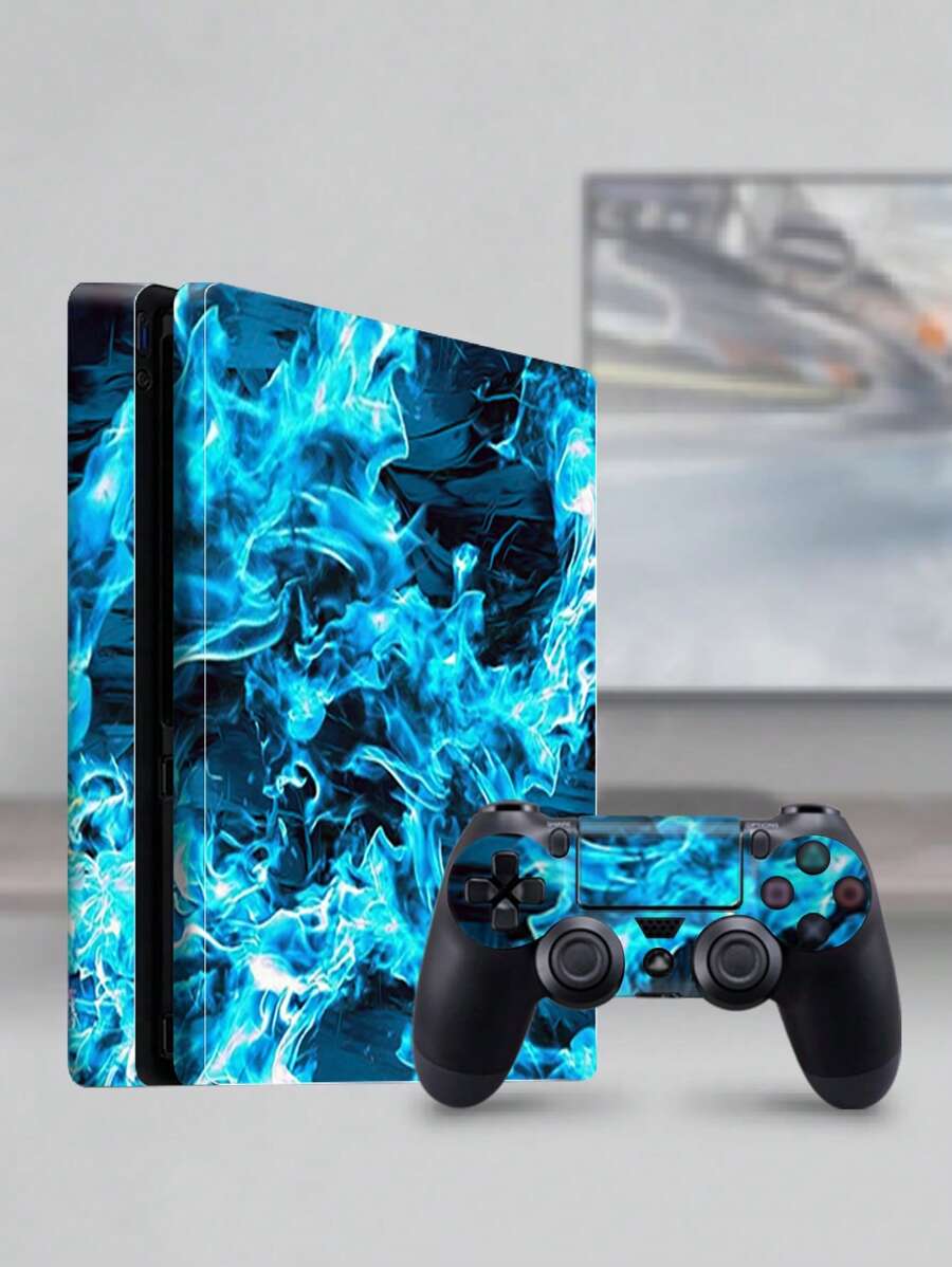 3張圖案貼紙適用於PS4 - 彩色 - 查看 1