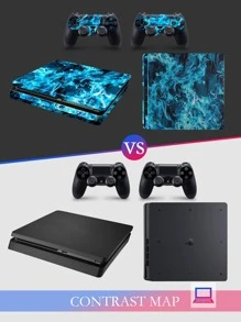 3張圖案貼紙適用於PS4 - 彩色 - 查看 5