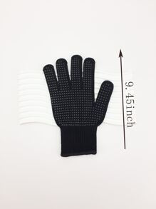 1件装美发造型双面硅胶珠卷发梳及卷发棒，直发器，耐热手套，适用于卷发、直发和染发，美发工具，美发产品及配件，适用于理发店、美容院、返校季、旅行度假必备品，后梳，吹风机，头发，理发师，边缘梳，吹风机，发胶，卷发产品，剪发剪刀，圣诞节，理发店，美发，吹风机，卷发梳，美发设备，旅行必备品，发型，美发，头发，旅行，美发产品，美发工具，美发用品，理发师，理发师配件，理发店，美发设备 - 黑色 - 查看 4