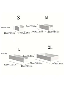 1 PC Nhựa Để Bàn Trang Điểm Giá Đỡ Tối Giản Đa Năng Trang Điểm Hộp Bảo Quản Đồ Trang Điểm Bảo Quản Nhà - trắng - Xem 2