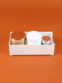 1 PC Nhựa Để Bàn Trang Điểm Giá Đỡ Tối Giản Đa Năng Trang Điểm Hộp Bảo Quản Đồ Trang Điểm Bảo Quản Nhà - trắng - Xem 6