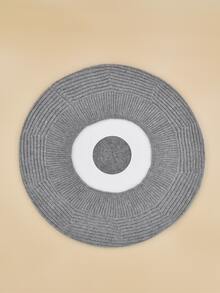 Boina mezcla de lana unicolor - Gris Claro - Ver 8