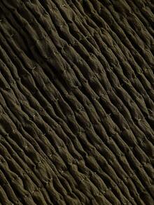 蕾絲拼接吊帶上衣 - 軍綠色 - 查看 3