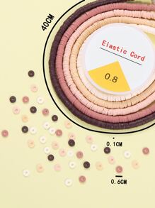 5 sợi/bộ Casual Đính Hạt Phụ Kiện Trang Sức Tự Làm Cho Phụ Nữ Để Tự Làm Trang Sức Làm - Nhiều màu - Xem 4