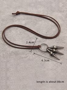 Vòng cổ nam móng vuốt - Màu Bạc Cổ - Xem 4