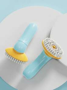 1pc Pet Bath Massage Brush - Multicolor - View 4