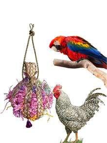 1pc Đồ chơi băm nhỏ thiết kế ống hút treo - Nhiều màu - Xem 2