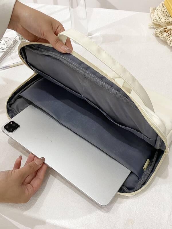 Minimalist Laptop Bag Solid Design Computer Bags For Business Laptop