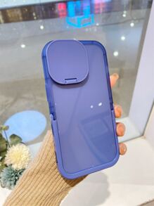 素色手機殼帶底座 - 藍色 - 查看 6