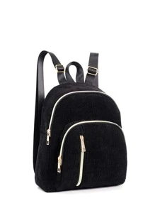 兒童經典背包燈芯絨