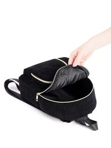 兒童經典背包燈芯絨